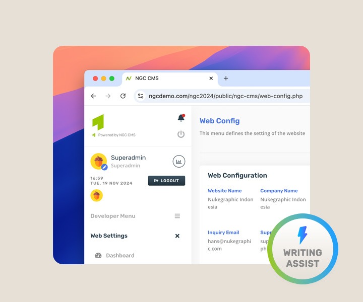 Web Express | Nukegraphic Indonesia